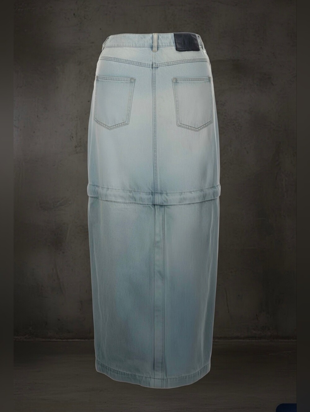 Adidas Originals Adilenium Season 3 Two-In-One Denim Skirt | Size 14 - Picture 3 of 13